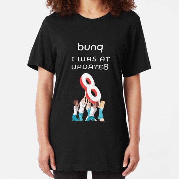bunq - I was at update 8 Slim Fit T-Shirt