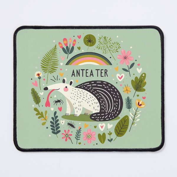 Item preview, Anteater - Hope for Wildlife Scandinavian Folk Art by heidiannemorris © designed and sold by FOLK ART FUSION by heidiannemorris.