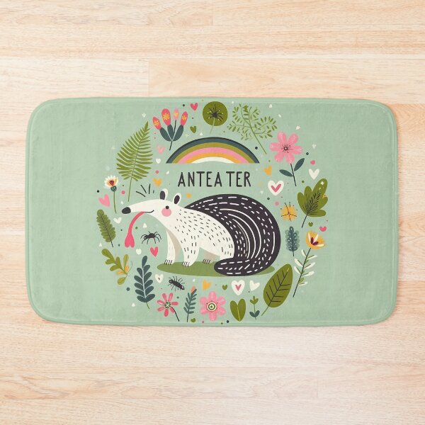 Item preview, Anteater - Hope for Wildlife Scandinavian Folk Art by heidiannemorris © designed and sold by FOLK ART FUSION by heidiannemorris.