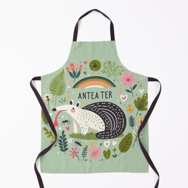 Item preview, Anteater - Hope for Wildlife Scandinavian Folk Art by heidiannemorris © designed and sold by FOLK ART FUSION by heidiannemorris.