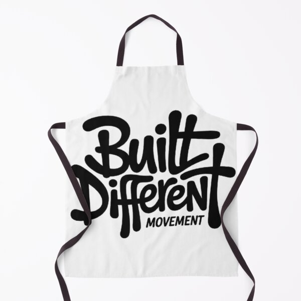 Item preview, Built Different – Bold Mindset Typography Streetwear Design designed and sold by NewUSShop.
