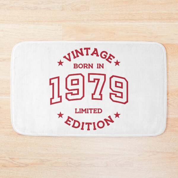 Item preview, Born in 1979 - Retro Style Print Red designed and sold by Viktor Milana.