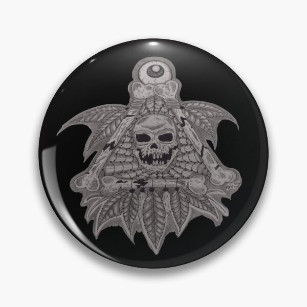 Item preview, dream catcher drawing skull designed and sold by pksart1.