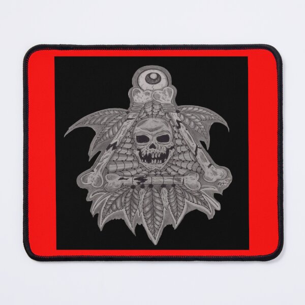 Item preview, dream catcher drawing skull designed and sold by pksart1.