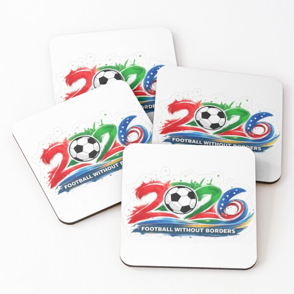 Item preview, Football Without Borders" 2026 Artistic Logo designed and sold by Bulk store .