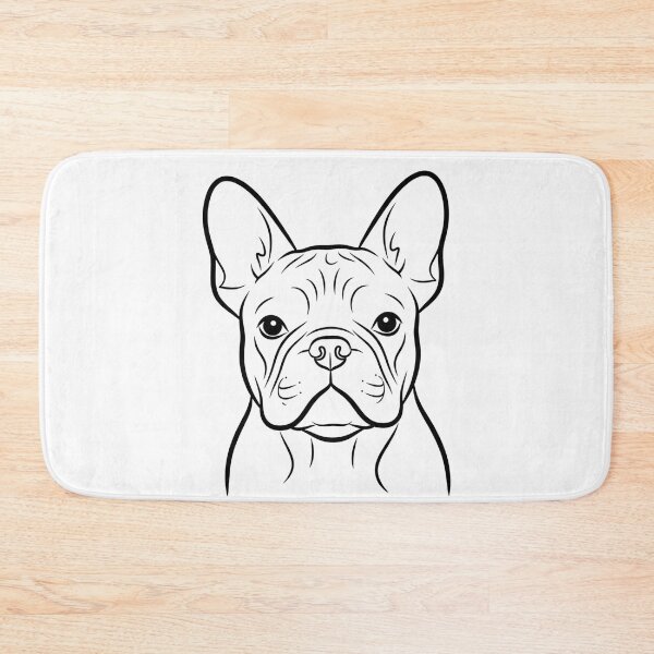 Item preview, French Bulldog Line Art Portrait designed and sold by i1ovedogs.