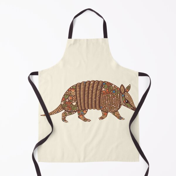 Item preview, Armadillo with Floral Motifs – Hope for Wildlife Scandinavian Folk Art by heidiannemorris © designed and sold by FOLK ART FUSION by heidiannemorris.