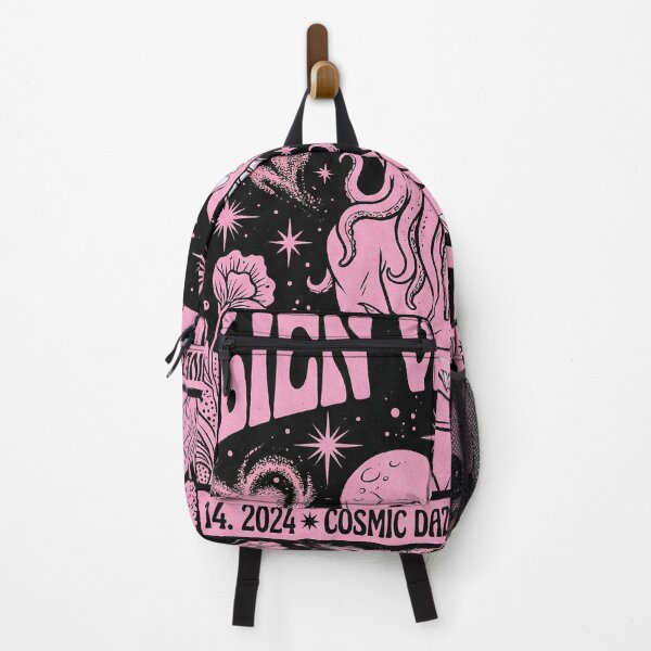 Item preview, Alien Valentine Cosmic Daze Retro Pink Sci-Fi Art designed and sold by zzz888.