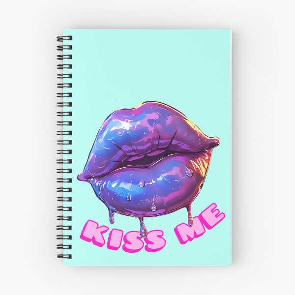 Item preview, Neon Kiss Drip Lips – Glossy Pop Art Aesthetic designed and sold by Neer arts.