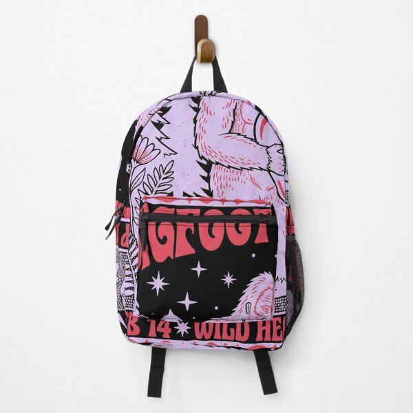 Item preview, Bigfoot Valentine Wild Hearts Retro Woodcut Art designed and sold by zzz888.