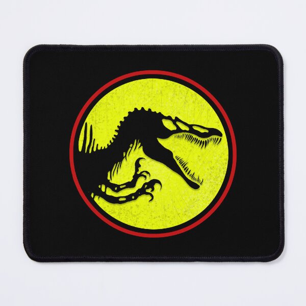 Item preview, spinosaurus jurassic yellow danger signal  designed and sold by Blck-Acid-Devil.