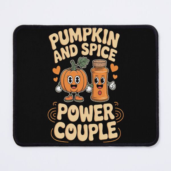 Item preview, Embrace The Pumpkin And Spice Power Couple designed and sold by StuffNestie.