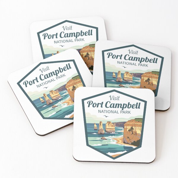 Item preview, Port Campbell National Park Golden Tide Evening Walk Along Coastal Heights designed and sold by Simsimah26Parks.