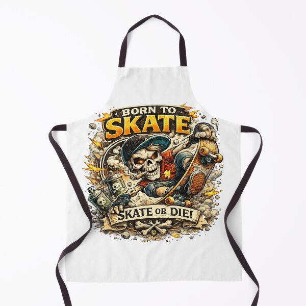 Item preview, Born to Skate – Skate or Die Skull Skateboarding Street Art Design designed and sold by Sushikidsntoddlers.