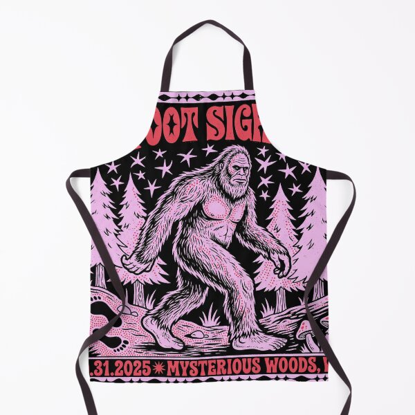 Item preview, Bigfoot Sighting Halloween 2025 Retro Poster designed and sold by zzz888.