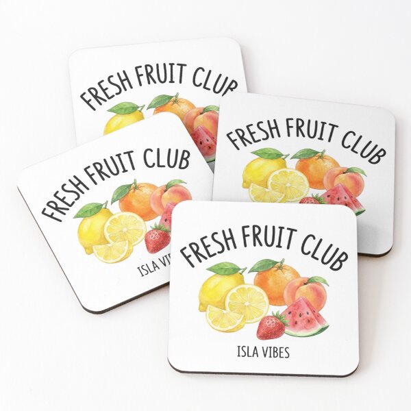 Item preview, Fresh Fruit Club Isla Vibes Tropical Summer designed and sold by LuloCreative.