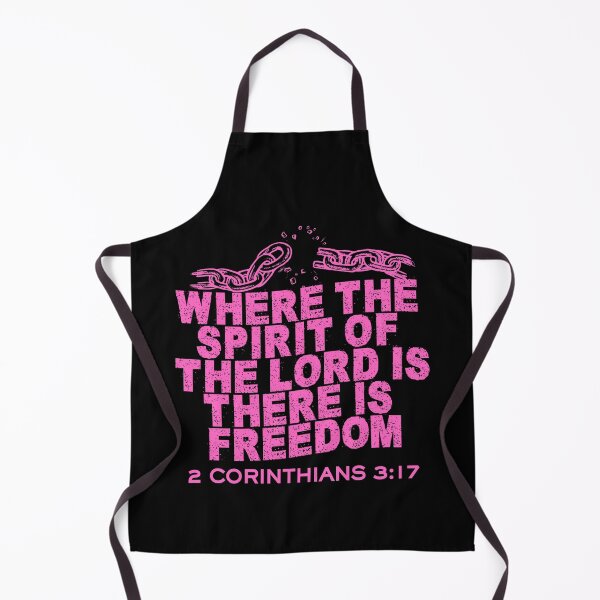 Item preview, Where the Spirit of the Lord Is, There Is Freedom - 2 Corinthians 3:17 - Purple designed and sold by MoriaStore.