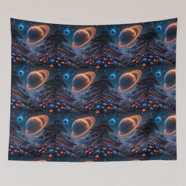 Item preview, Celestial Garden of Light – Where Stars Bloom Beyond Reality designed and sold by PixelVibe782.