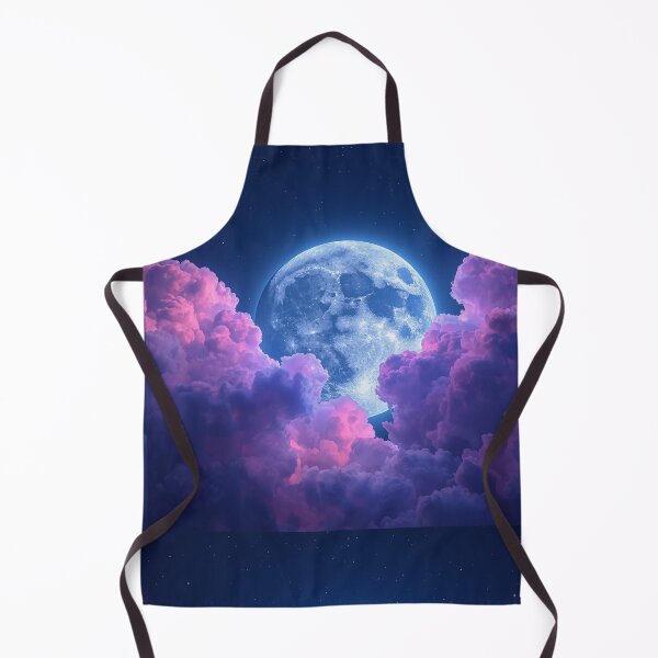 Item preview, Moon of Silent Dreams – A Luminous Night of Calm and Wonder designed and sold by PixelVibe782.