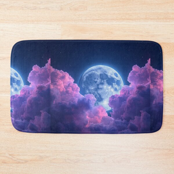 Item preview, Moon of Silent Dreams – A Luminous Night of Calm and Wonder designed and sold by PixelVibe782.