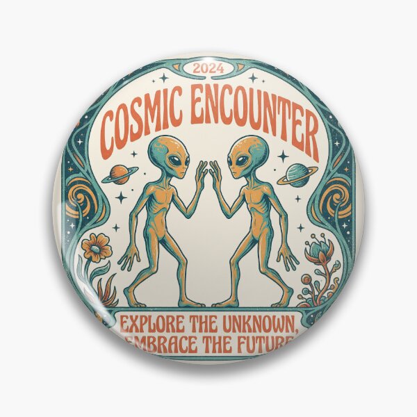 Item preview, Cosmic Encounter Art Nouveau Alien Exploration designed and sold by zzz888.
