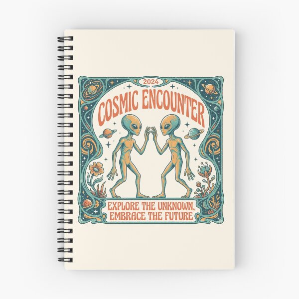 Item preview, Cosmic Encounter Art Nouveau Alien Exploration designed and sold by zzz888.