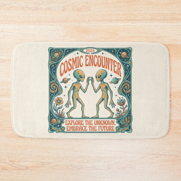 Item preview, Cosmic Encounter Art Nouveau Alien Exploration designed and sold by zzz888.