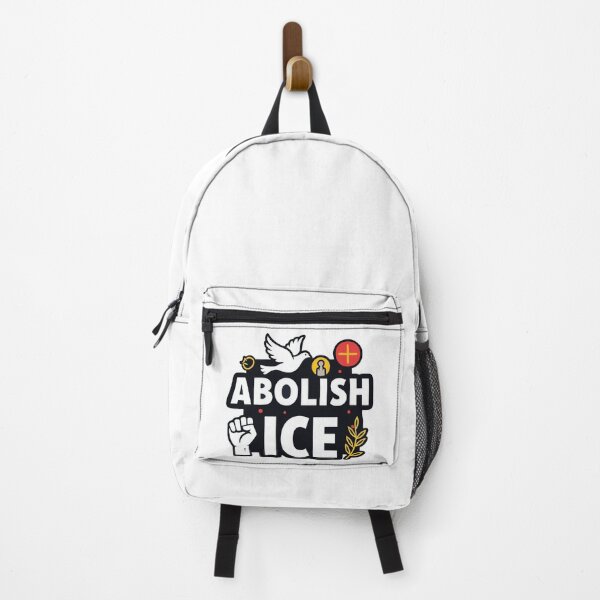 Item preview, Abolish ICE Activist – Human Rights Protest Flat Vector designed and sold by derynick.
