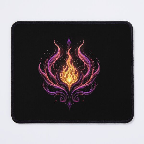 Item preview, Inferno Neon – Mystical Abstract Flame in Motion designed and sold by PixelVibe782.