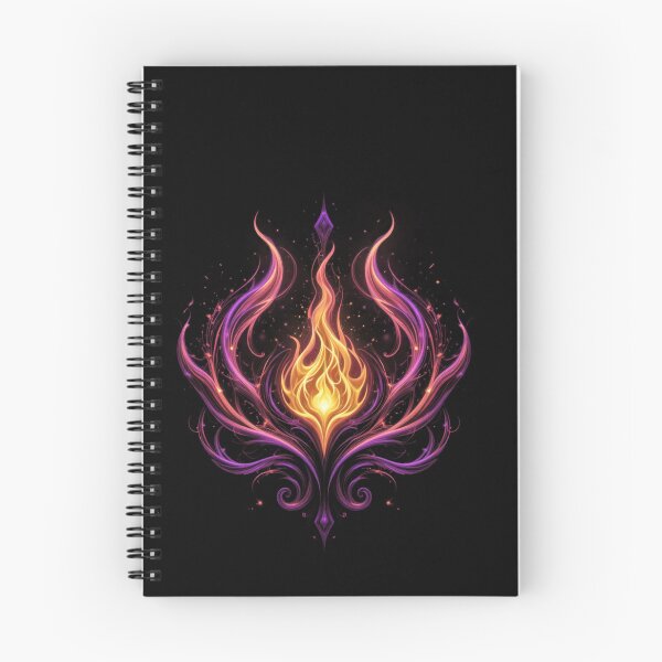 Item preview, Inferno Neon – Mystical Abstract Flame in Motion designed and sold by PixelVibe782.