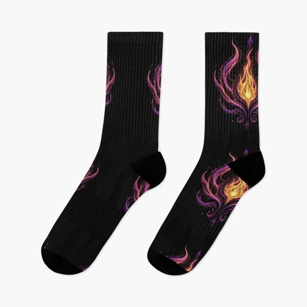 Item preview, Inferno Neon – Mystical Abstract Flame in Motion designed and sold by PixelVibe782.
