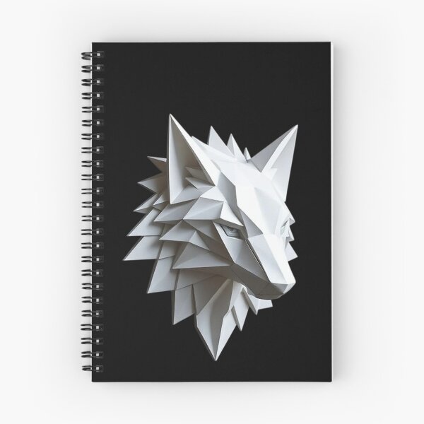Item preview, Geometric Wolf Sculpture – Modern Minimalist Faceted Design designed and sold by PixelVibe782.