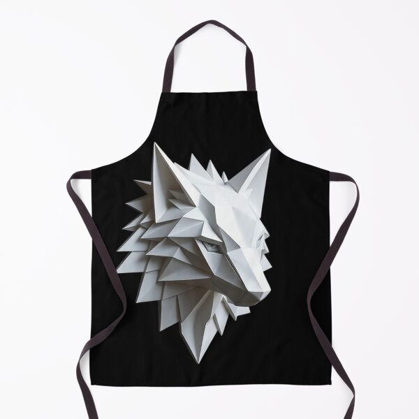 Item preview, Geometric Wolf Sculpture – Modern Minimalist Faceted Design designed and sold by PixelVibe782.