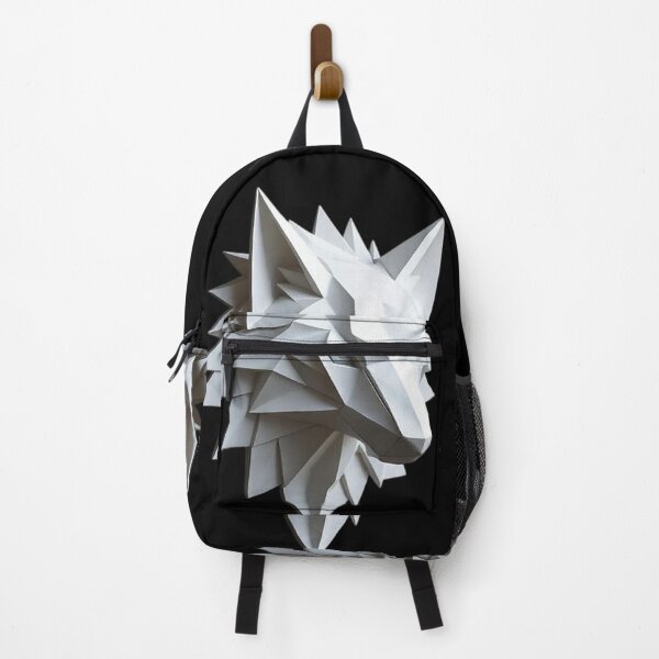 Item preview, Geometric Wolf Sculpture – Modern Minimalist Faceted Design designed and sold by PixelVibe782.