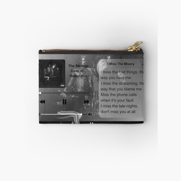 Item preview, I miss the misery Halestorm Lyrics designed and sold by Ink&Iron.