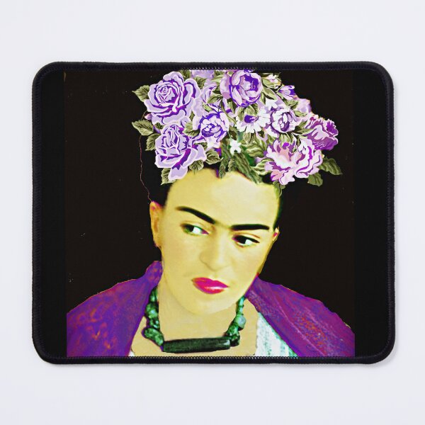 Item preview, Frida Kahlo Purple Roses designed and sold by FridaArtGallery.
