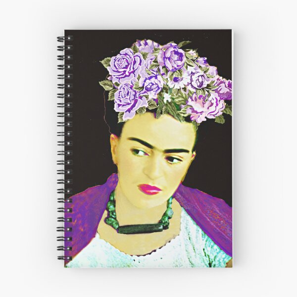 Item preview, Frida Kahlo Purple Roses designed and sold by FridaArtGallery.