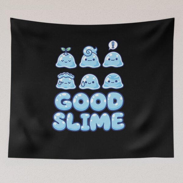 Item preview, Kawaii Blue Slime Collection designed and sold by AdyKurniawan.