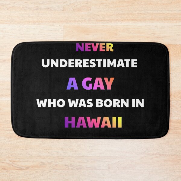 Item preview, Hawaii Native LGBTQ Pride Quote Rainbow designed and sold by julissa9474.