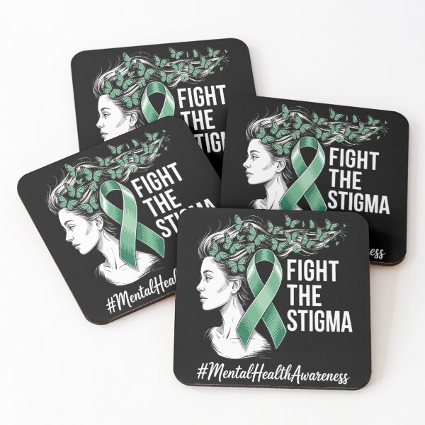 Item preview, Fight The Stigma Mental Health Awareness designed and sold by StuffNestie.