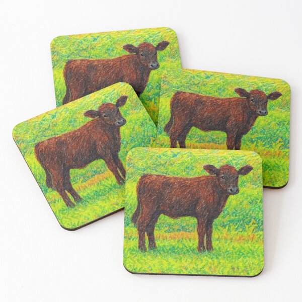 Item preview, Baby Calf in Crayon designed and sold by Juzzy72.