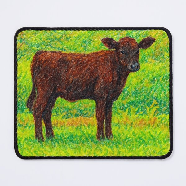 Item preview, Baby Calf in Crayon designed and sold by Juzzy72.