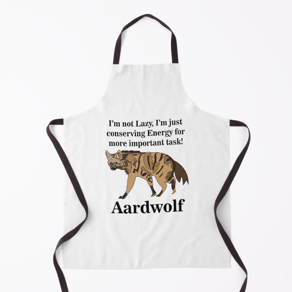 Item preview, Aardwolf Hyena Animal Lover Funny designed and sold by Nisha Prabhu.