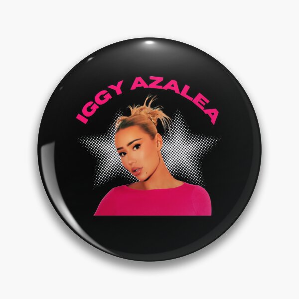 Item preview, Iggy Azalea Clean Pop Diva Portrait With Bold Pink designed and sold by Thunderrrrr123.