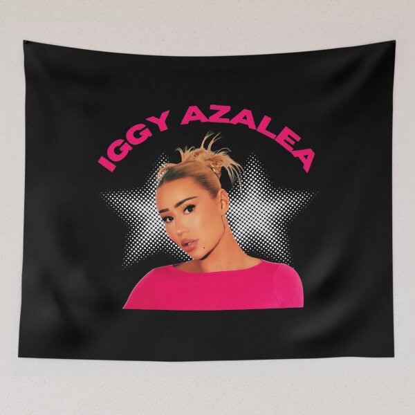 Item preview, Iggy Azalea Clean Pop Diva Portrait With Bold Pink designed and sold by Thunderrrrr123.