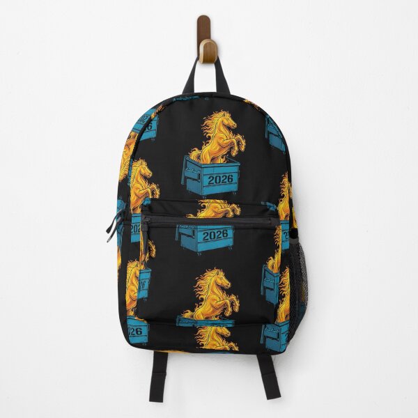 Item preview, 2026 Fire Horse Dumpster Fire designed and sold by AdyKurniawan.