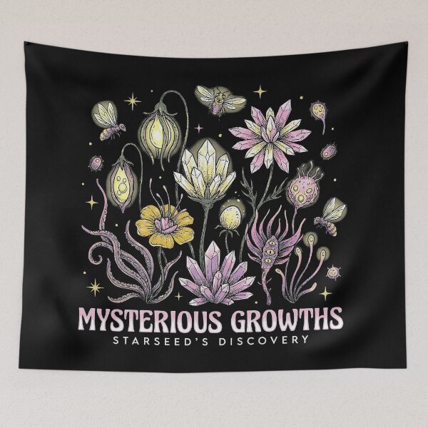 Item preview, Mysterious Growths Starseed's Discovery Glowing Crystal Flora designed and sold by zzz888.