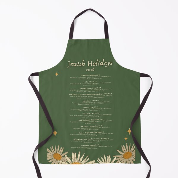 Item preview, Jewish Calendar for 2026 | Jewish holidays designed and sold by Golda's Challah-Day.