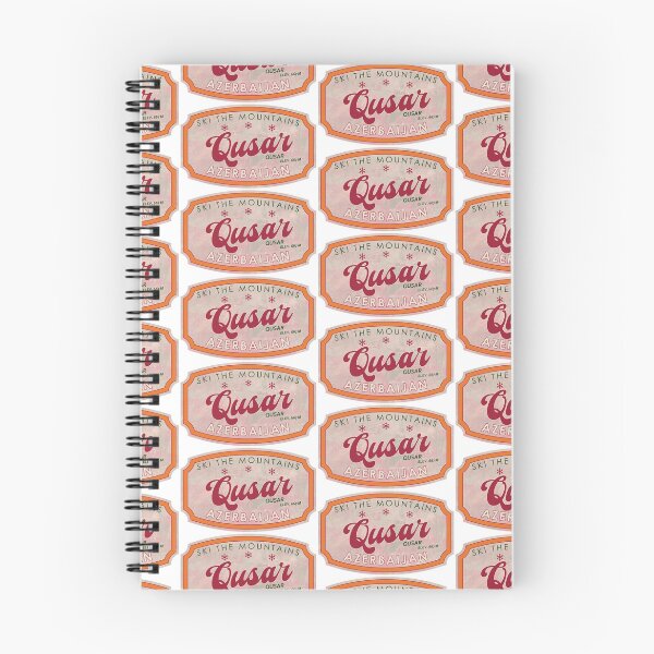 Item preview, Qusar, Azerbaijan, Qusar, Ski, textured skiing badge designed and sold by Wanderful-roads.