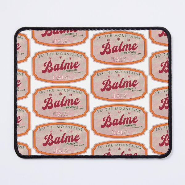 Item preview, Balme, Italy, Piemonte, Ski, textured skiing badge designed and sold by Wanderful-roads.